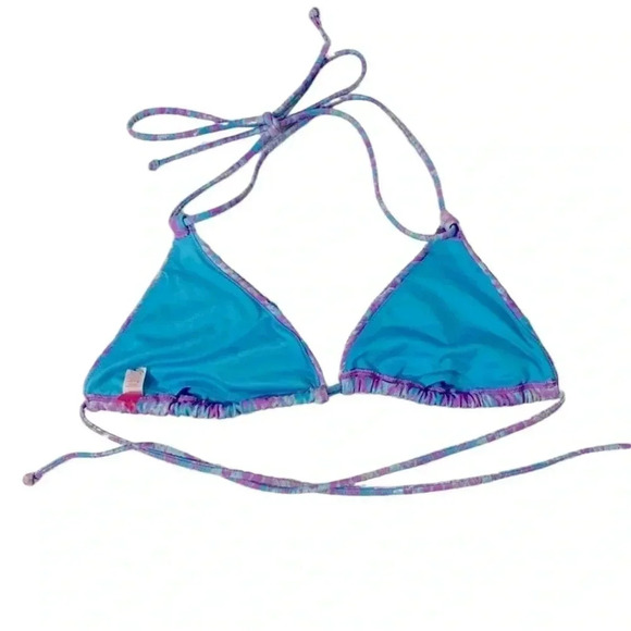 Victoria Secrets Sequins Blue and Purple Bikini Set, Swim Suit Summer - Picture 7 of 11